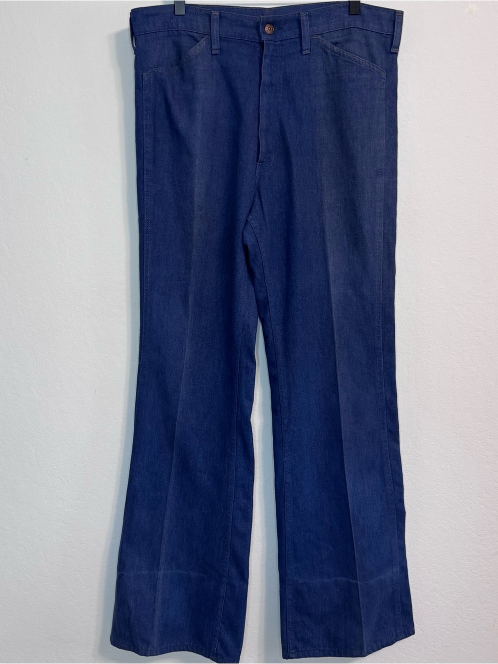 Vintage 70s 80s Levi's Jeans Orange Tab Bell Bottoms  35x32.5 Antique?